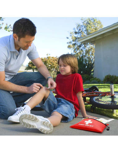 Bolsa de Primeros Auxilios Vacía Faylapa 20x14 cm 6 Pcs