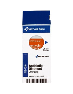 Paquete de Ungüento Antibiótico First Aid Only FAE-7040 - 20 Unidades 2