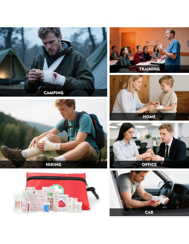 Kit de Primeros Auxilios Compacto 194 Piezas Hangzhou Tuopusi