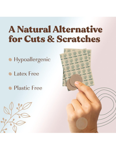 Vendajes de Tela de Bambú FEBU Ecológicos 50 Unidades