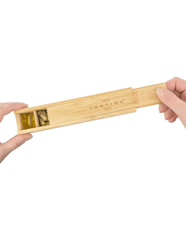 Organizador Semanal de Pastillas de Bambú Tabtime - 7 Días