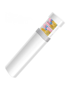 Organizador de Pastillas Portátil Pillex A-172 Blanco 18x5.4cm