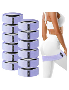 Juego de 12 Bandas de Resistencia Lenwen para Ejercicio