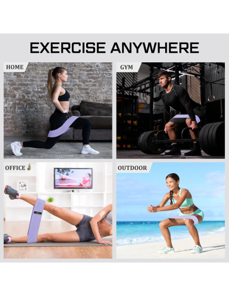 Juego de 12 Bandas de Resistencia Lenwen para Ejercicio