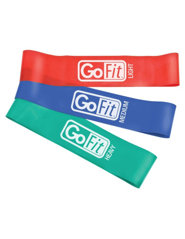 Bandas de Resistencia GoFit Power Loop - Multicolor, Talla Única
