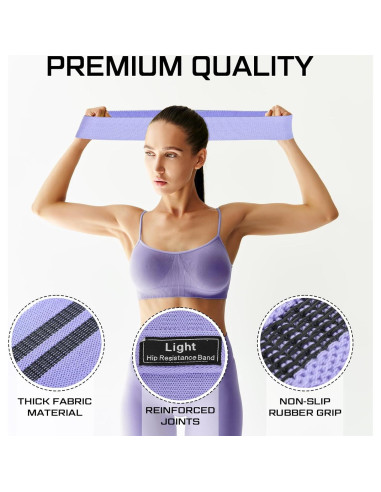 Juego de 12 Bandas de Resistencia Lenwen para Ejercicio