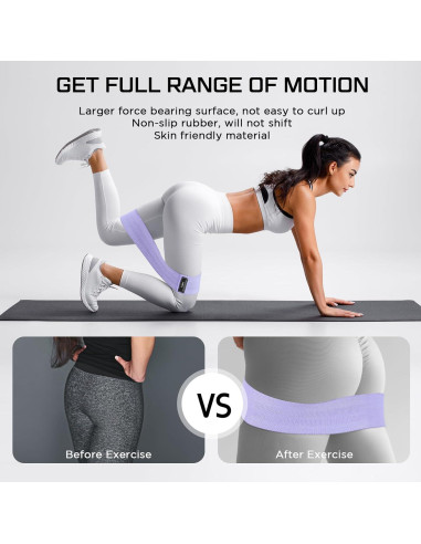 Juego de 12 Bandas de Resistencia Lenwen para Ejercicio