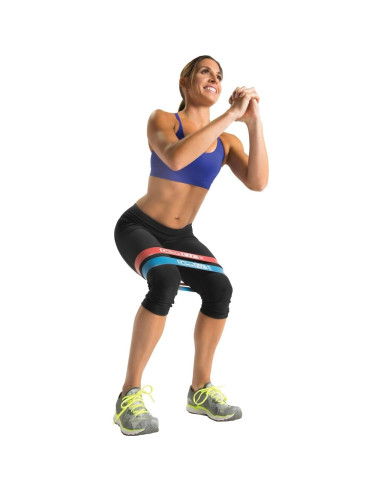 Bandas de Resistencia GoFit Power Loop - Multicolor, Talla Única