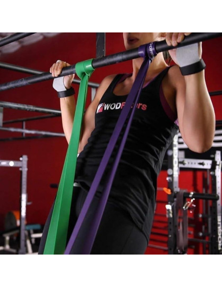 Banda de Resistencia WODFitters - Conjunto de 4 Bandas para Fitness