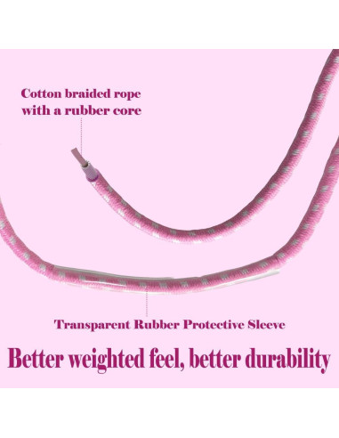 Cuerda de Saltar Ajustable Homello para Niños - Mango de Madera