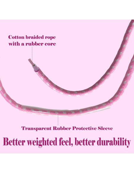 Cuerda de Saltar Ajustable Homello para Niños - Mango de Madera