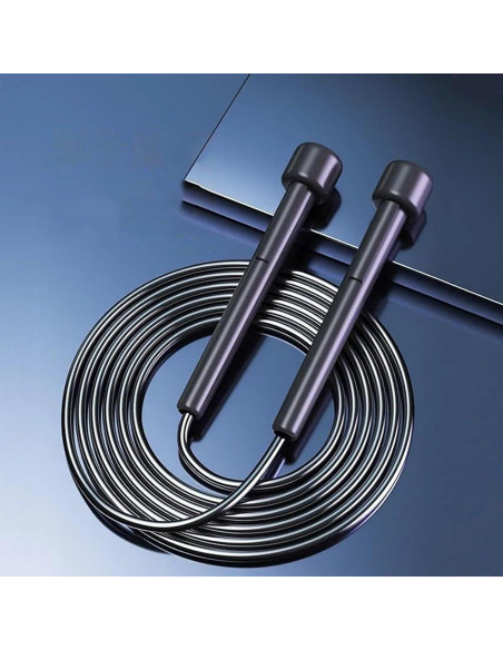 Paquete de 4 cuerdas de salto ajustables YaysaShop 280cm