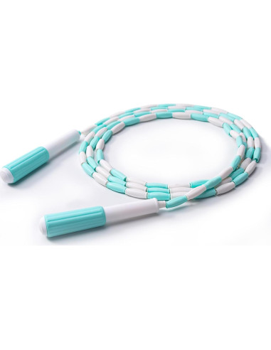 Paquete de 20 cuerdas de saltar YVDNHP ajustables 2.71m