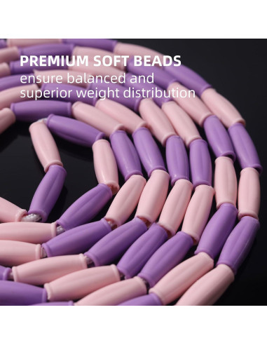 Paquete de 20 cuerdas de saltar YVDNHP ajustables 2.71m