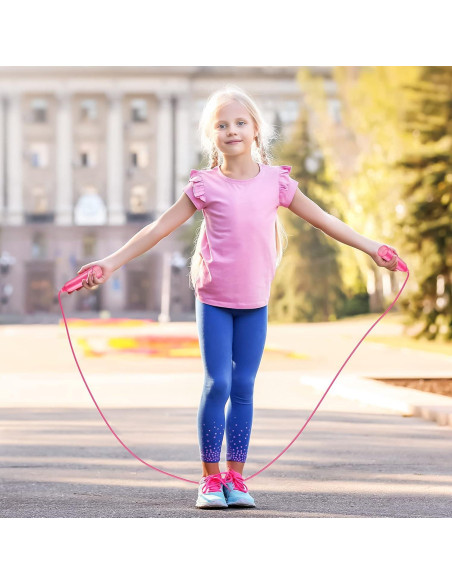 30 Cuerdas de Saltar Yunsailing Ajustables 2.29m Multicolor