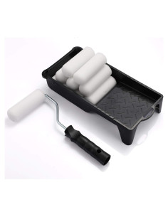 Juego de Rodillos de Pintura de Espuma NJ 4" (10.16 cm) 12 Piezas