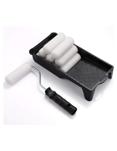 Juego de Rodillos de Pintura de Espuma NJ 4" (10.16 cm) 12 Piezas