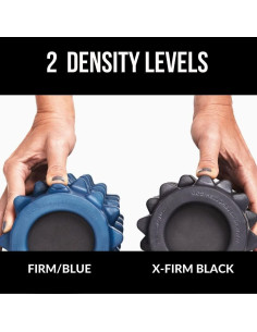 Rodillo de Espuma RumbleRoller Compacto Texturizado Negro 2