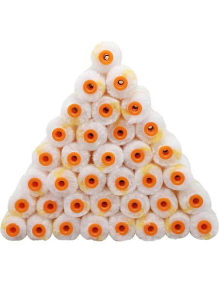 Paquete de 36 Fundas de Rodillo de Pintura Juvale 10.16 cm