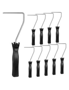 Baderke 10 Pcs Mini Rodillo de Pintura 10.16 cm con Mango