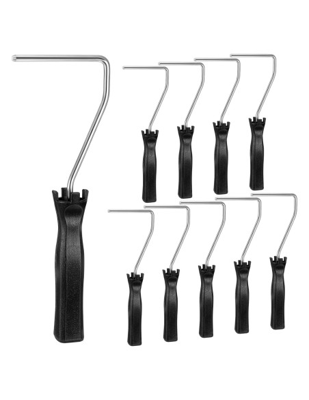 Baderke 10 Pcs Mini Rodillo de Pintura 10.16 cm con Mango