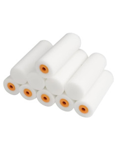 10 Rodillos de Espuma para Pintura UUYYEO 10.2x3.5cm