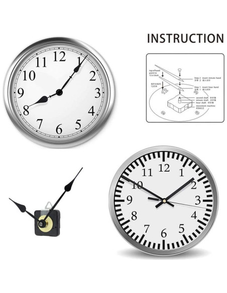 Movimiento de Reloj de Cuarzo Timelike con Manecillas DIY
