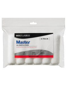 Mini Rodillos Resistentes a la Pérdida de Fibras Bestt Liebco - Paquete de 6