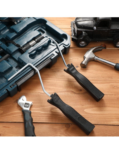 Mini Rodillo de Pintura Baderke 10 Pcs 5.08 cm Negro