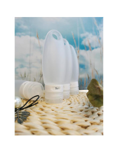 Juego de Botellas de Viaje Silicona Fullplus 3.3 Oz A prueba de Fugas 2