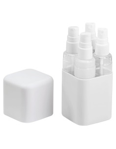 Juego de Botellas de Viaje 4 en 1 GAQWOK 50ml Aprobadas por TSA