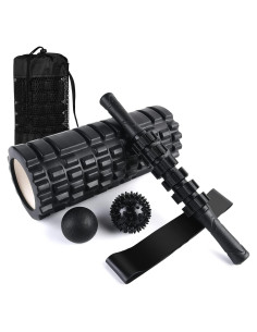 Set de Masaje Muscular Profundo 6 en 1 Aucuu con Rodillo
