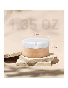 Contenedores de Viaje Colelulu 40 ml Aprobados por TSA 2