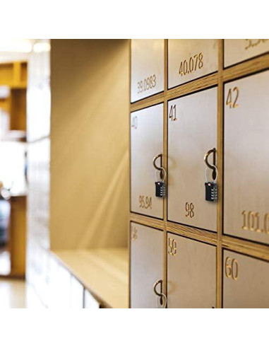 Candados de Combinación TSA XOOL - 2 Piezas, Negro