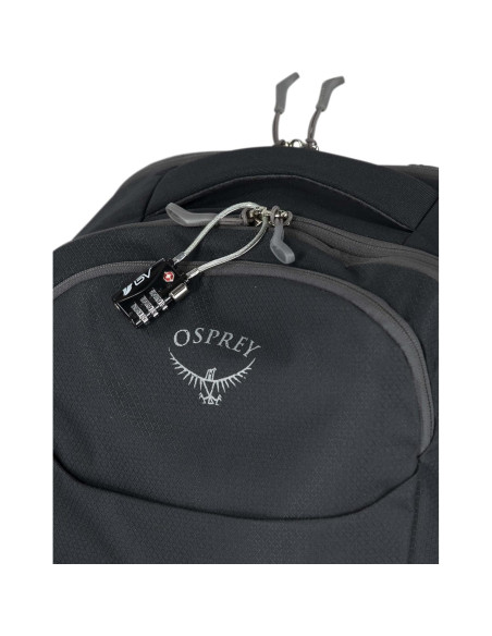 Candado de Equipaje Osprey TSA 3 Dígitos con Cable Negro