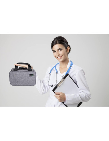 Organizador de Pastillas Kaddy con Cerradura TSA - Rojo