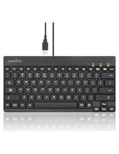 Teclado Mini USB Perixx PERIBOARD-326 Retroiluminado