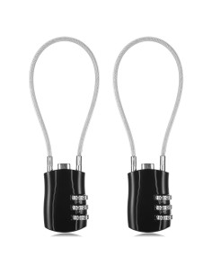 Candados TSA FdcLixuvol 2 Pack Combinación Portátil 82g