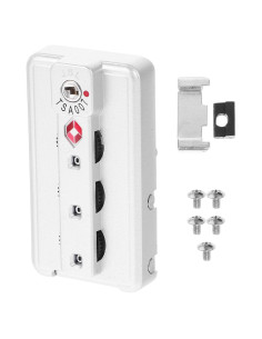 Candado de Equipaje Hemoton TSA 2pcs Combinación 3 Dígitos