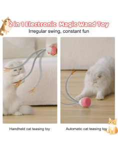 Juguete Electrónico para Gatos Petcronies KC-JP-GJWB Rosa 2