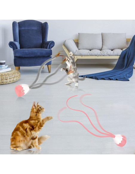 Juguete Electrónico para Gatos Petcronies KC-JP-GJWB Rosa