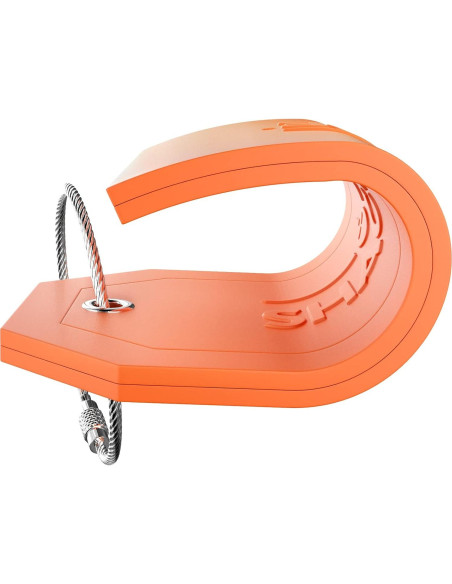 Etiquetas de Equipaje Shacke con Bucle de Acero (2pcs) Naranja Etiquetas de Equipaje Shacke con Bucle de Acero (2pcs) Naranja