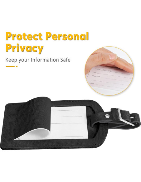 Paquete de 3 Etiquetas de Equipaje Airkit con Protección de Privacidad Paquete de 3 Etiquetas de Equipaje Airkit con Protección de Privacidad