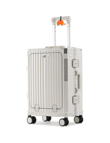 Etiqueta de Equipaje de Silicona QFSH Color Elefante Ajustable