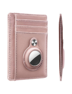 Billetera Slim Minimalista Hawanik con Soporte para AirTag RFID
