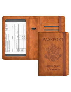 Soporte para Pasaporte y Tarjeta de Vacunación HerriaT RFID