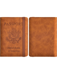 Soporte para Pasaporte y Tarjeta de Vacunación HerriaT RFID 2