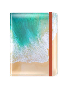 Portapasaportes Hsxnam Playa, Protección RFID, 10.16x13.97cm