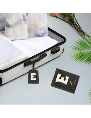 Portapasaporte y Etiqueta de Equipaje Personalizada Genérica