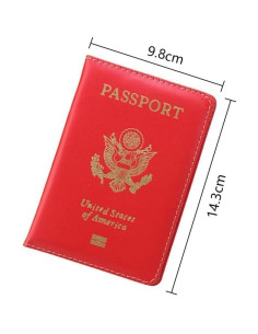 Cartera Soporte Pasaporte Blessings Hub Ultra Delgado Negro 2